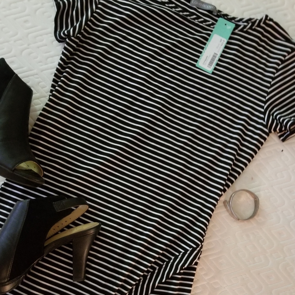 NWT Striped Cotton Dress